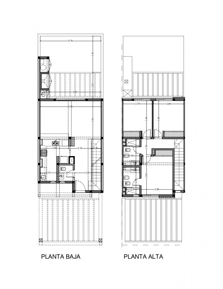 Duplex 3 dormitorios Tipologia B en Zona Sur, Cordoba Capital.