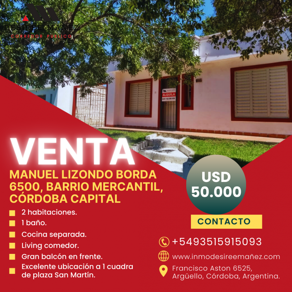 VENTA - Casa en barrio Mercantil, Cordoba capital