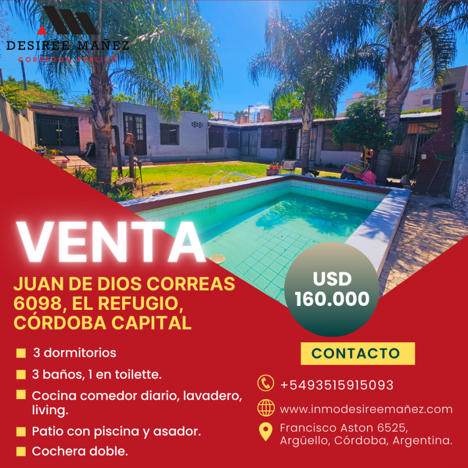 VENTA - Casa en Barrio El Refugio, Cordoba Capital