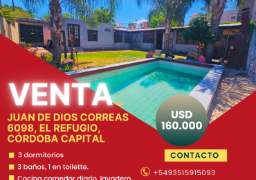 VENTA - Casa en Barrio El Refugio, Cordoba Capital